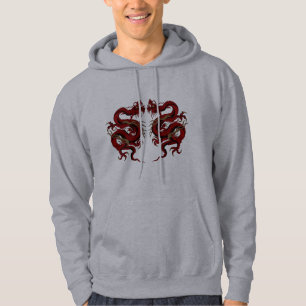 Doppelter Drache Hoodie