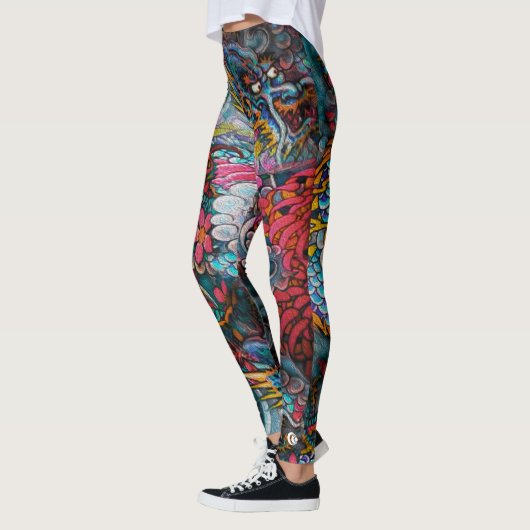 Doppelter Drache Leggings (Links)