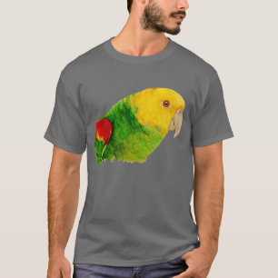 Doppelter gelber vorangegangener Amazonas T-Shirt