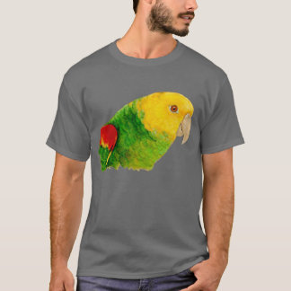 Doppelter gelber vorangegangener Amazonas T-Shirt