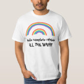 Doppelter kompletter Regenbogen… Vollständig T-Shirt (Vorderseite)