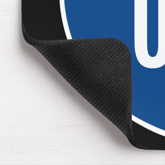 Doppelter Nullzustand Mousepad (Ecke)