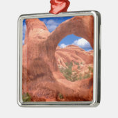 Doppelter O Bogen des Park-wölbt Utah Ornament Aus Metall (Links)