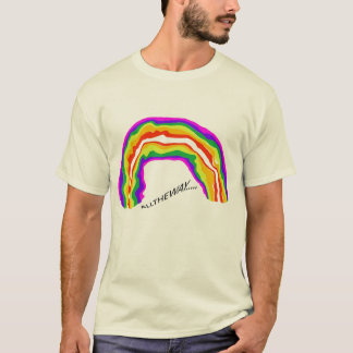 Doppelter Regenbogen ALLTHEWAY…. T-Shirt