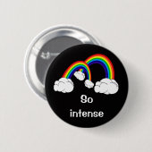 Doppelter Regenbogen Button (Vorne & Hinten)