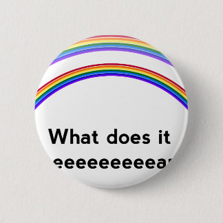 Doppelter Regenbogen Button