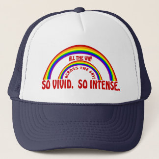 DOPPELTER REGENBOGEN - SO KLARES SO INTENSIVES TRUCKERKAPPE