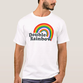 Doppelter Regenbogen T-Shirt