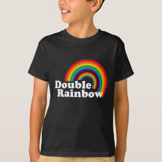 Doppelter Regenbogen T-Shirt