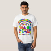 Doppelter Regenbogen-T - Shirt (Vorne ganz)