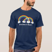 Doppelter Regenbogen! Voll an! Vollständig! T-Shirt (Vorderseite)