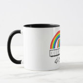 Doppelter Regenbogen, vollständig! (Licht) Tasse (Links)