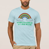 DOPPELTER REGENBOGEN VOLLSTÄNDIG T-Shirt (Vorderseite)