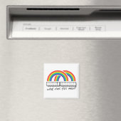 Doppelter Regenbogen, was ist das gemein? Magnet (In Situ (Geschirrspüler))