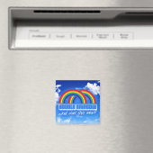 Doppelter Regenbogen, was ist das gemein? Magnet (In Situ (Geschirrspüler))