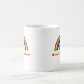 Doppelter Regenbogen. Was tut es gemein? Kaffeetasse (Mittel)