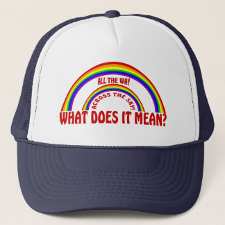 DOPPELTER REGENBOGEN - WAS TUT ES GEMEIN? TRUCKERKAPPE