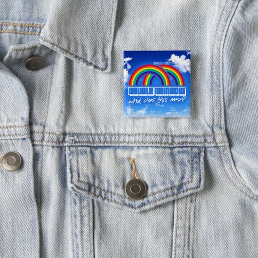 Doppelter Regenbogen, was tut gemeines dieses? Button (Beispiel)