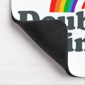 Doppelter Regenbogen (Zusätze) Mousepad (Ecke)