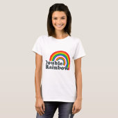 Doppelter Regenbogen (Zusätze) T-Shirt (Vorne ganz)