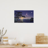 Doppelter Sonnenuntergang Poster (Küche)