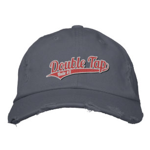 Doppelter Stich - Regel Nr. 2 Bestickte Baseballkappe