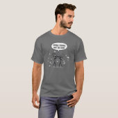 Doppeltes Ärger - Halbssinn T-Shirt (Vorne ganz)