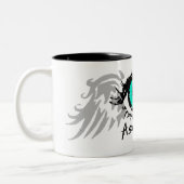 Doppeltes Augen-Ball-Tasse Zweifarbige Tasse (Links)