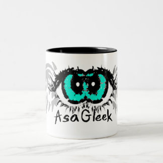 Doppeltes Augen-Ball-Tasse Zweifarbige Tasse