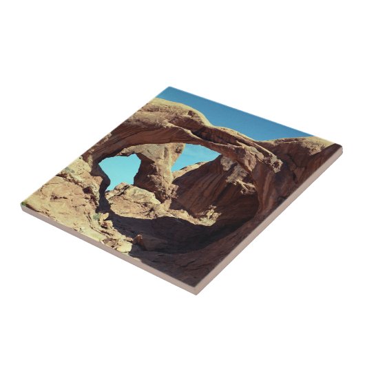 Doppeltes Bogen-Wüsten-LandschaftsFoto Fliese (Seite)