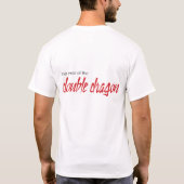 Doppeltes Drache-T-Shirt T-Shirt (Rückseite)