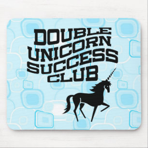 Doppeltes Einhorn-Erfolgsclub-Mauspad Mousepad