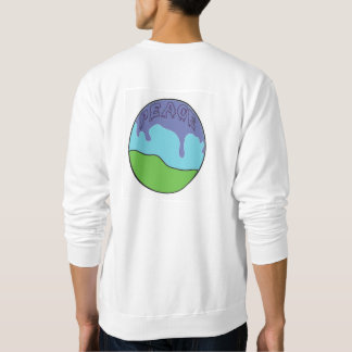 Doppeltes Friedenskleid Sweatshirt