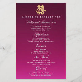 Doppeltes Glück | Hochzeitsbankmenü