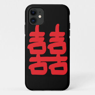 Doppeltes Glück im roten Fall Case-Mate iPhone Hülle