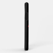 Doppeltes Glück im roten Fall Case-Mate iPhone Hülle (Hinten/Rechts)