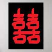 Doppeltes Glück in rotem Poster (Vorne)