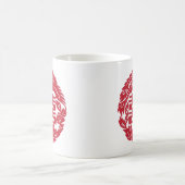 Doppeltes Glück Phoenix Kaffeetasse (Mittel)