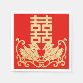 Doppeltes Glück Serviette