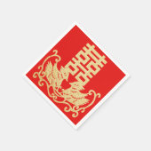 Doppeltes Glück Serviette (Ecke)