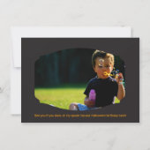 Doppeltes Halloween-Bash-Party Einladung (Rückseite)