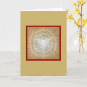 Doppeltes Halo'd Phoenix Karte (Gelbe Blume)