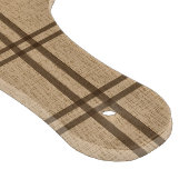 Doppeltes Kariertes Muster Schneidebrett (Ecke)