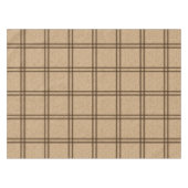 Doppeltes Kariertes Muster Tischdecke (Vorderseite (Horizontal))