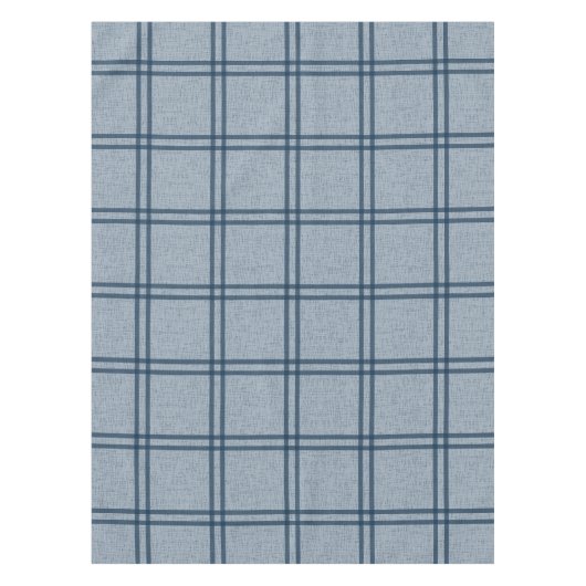 Doppeltes Kariertes Muster Tischdecke (Vorderseite)