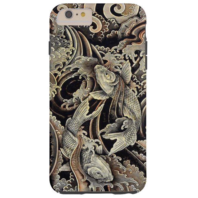 Doppeltes Koi Case-Mate iPhone Hülle (Rückseite)