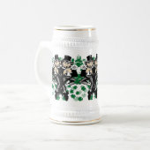Doppeltes Leprechaun Bierglas (Vorderseite Links)