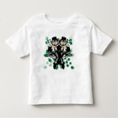 Doppeltes Leprechaun Kleinkind T-shirt (Vorderseite)