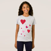 Doppeltes Mädchen-T-Shirt T-Shirt (Vorne ganz)
