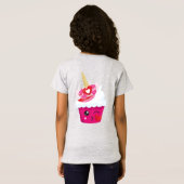 Doppeltes Mädchen-T-Shirt T-Shirt (Schwarz voll)